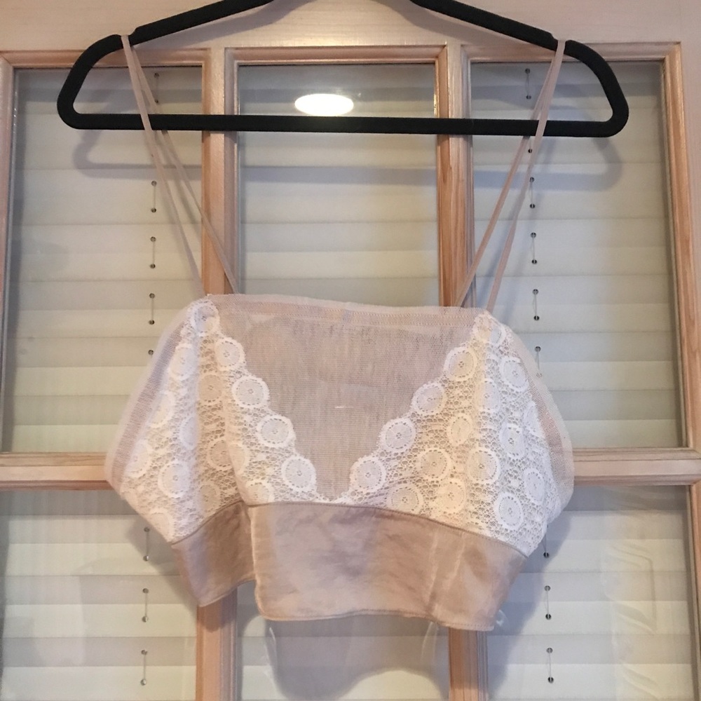 NWOT Free People Bra/ Crop Top